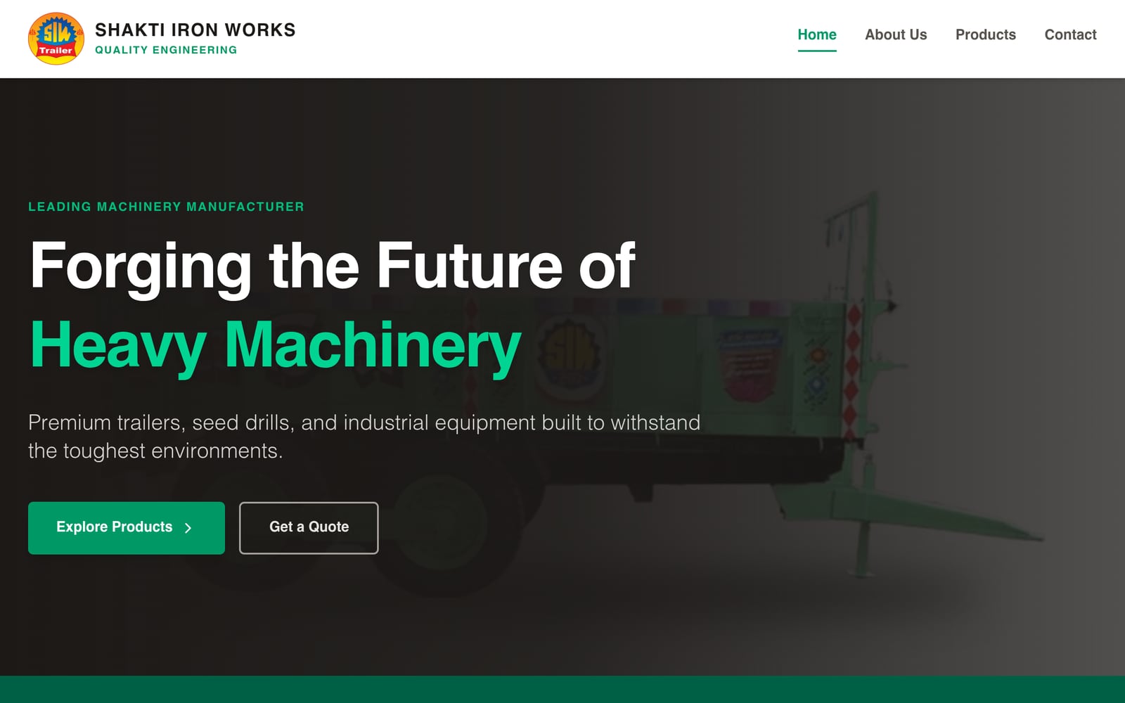 Heavy Agricultural Machinery & Equipment Platform